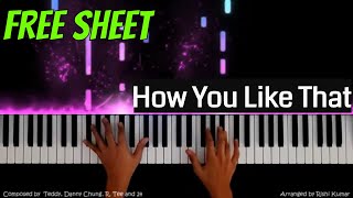 Blackpink - How You Like That Piano Tutorial | Piano Sheet | Piano Notes | Piano Chords screenshot 5