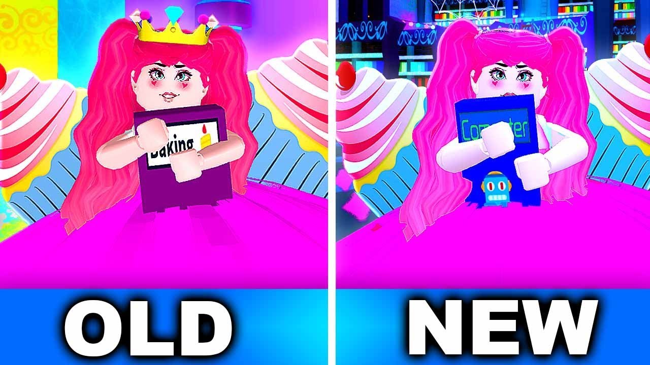 Everyday Princess Routine In Royale High Old Vs New Campus Royale High School Roblox Roleplay Youtube - roblox princess high school videos