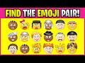 FIND THE EMOJI PAIR! P15012 Find the Difference Spot the Difference Emoji Puzzles PLP
