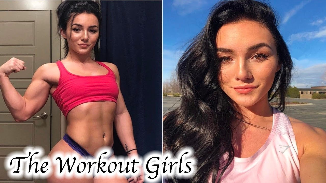 ⁣The Workout Girl | Beautiful woman muscle training