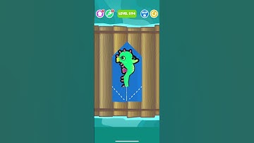 Save The Fish!🐟🔥🏆 - All Gameplay Level 394! (iOS/Android) #shorts #games #funny #savethefish