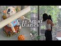 Life of a clay artist how i sculpt my characters  polymer clay process  sketches
