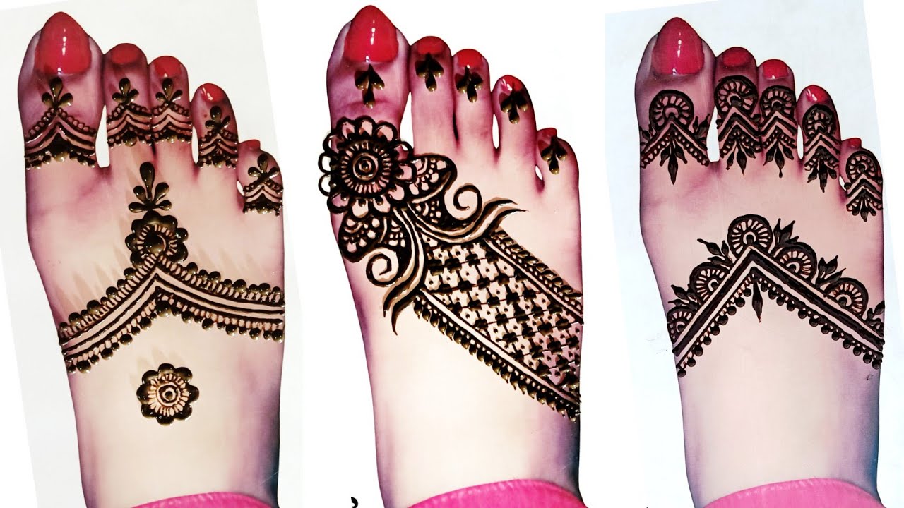 Top 3 🔥🔥 bridal leg mehndi designs for beginners/Pairon Ki Mehandi/arabic mehandi design 2026