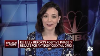 Eli Lilly reports positive phase 3 trial results for Covid antibody drug