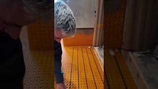 Use this method&amp;I guarantee you will thank me.#tips #tradesecrets #craftsmanship #underfloorheating
