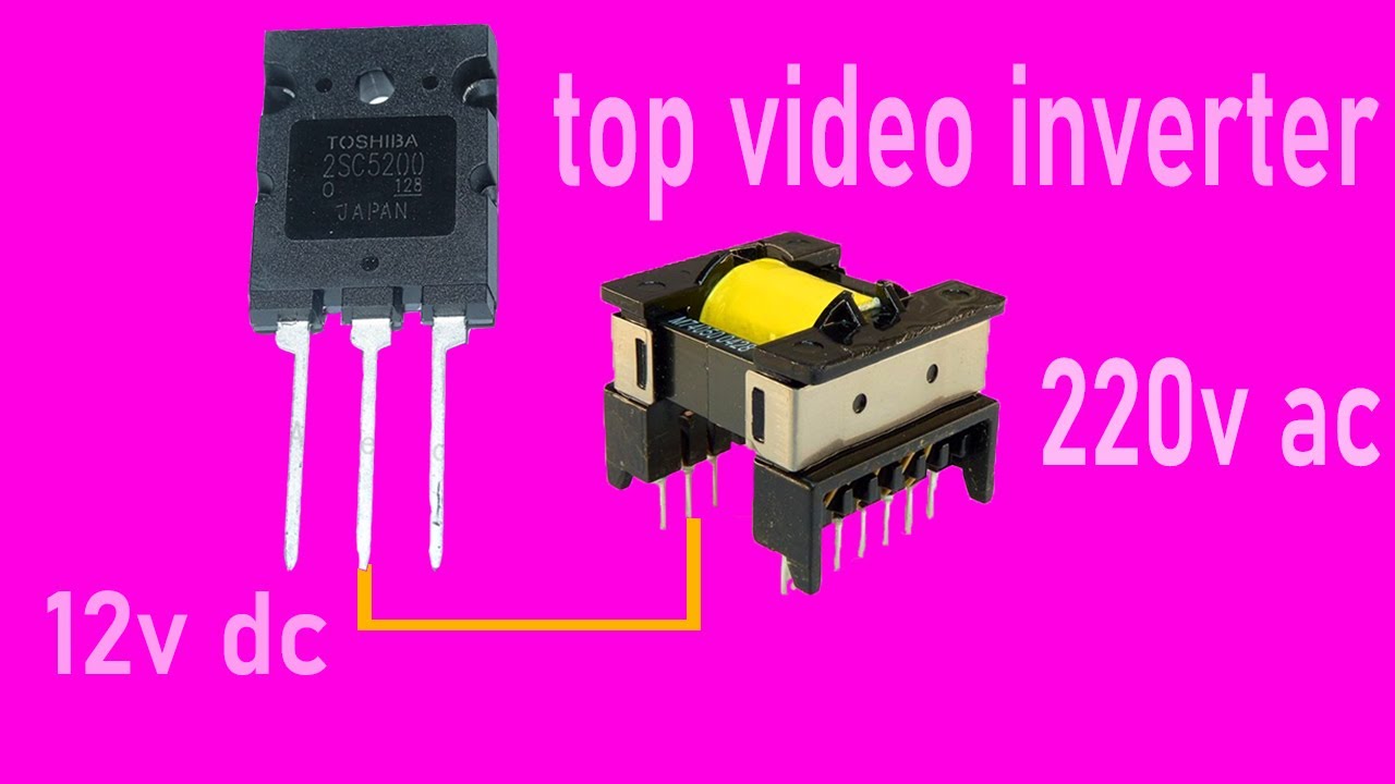 Inverter, Top video 12v to 220v 3000w