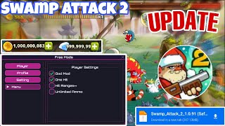 Swamp Attack 2 Mod Menu v1.0.91 | Swamp Attack 2 Mod Apk v1.0.91 | Gameplay screenshot 1