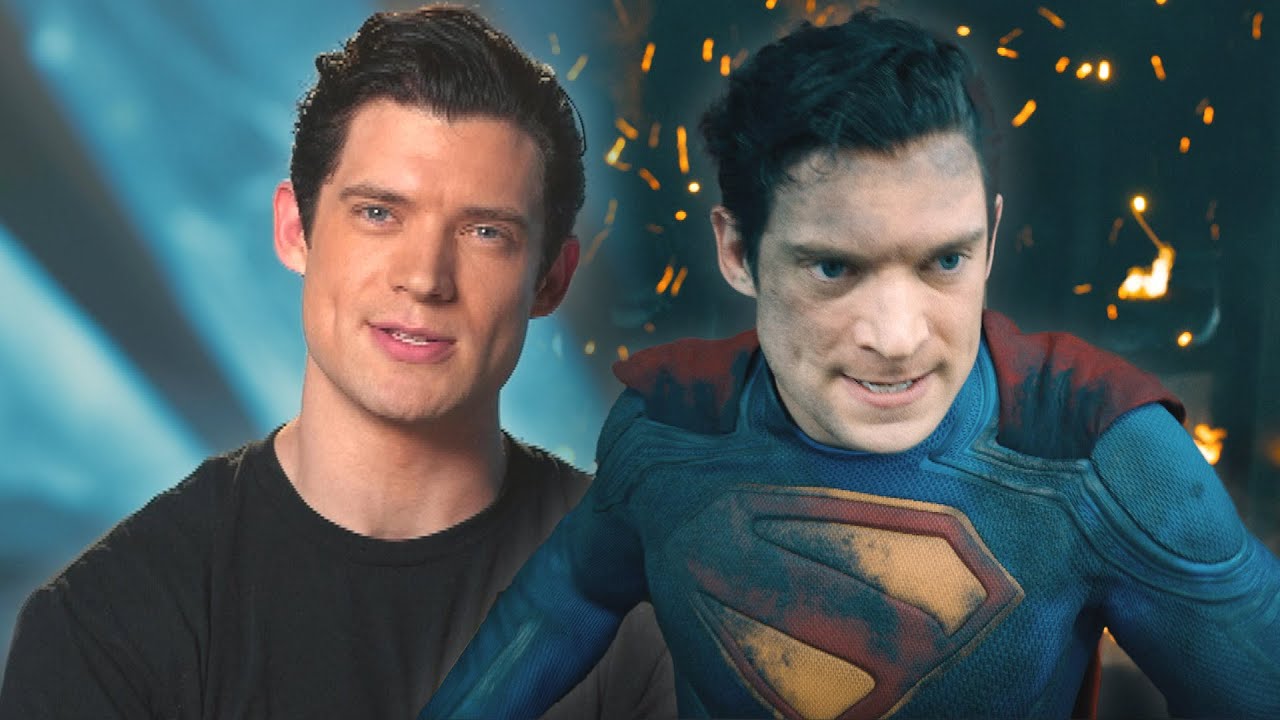 SUPERMAN On Set! David Corenswet Reacts to Suiting Up for First Time (Exclusive)