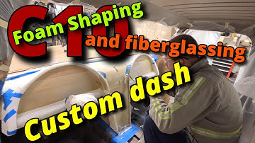 OTF Garage EP 62 Building A Custom Dash | How To Build a Custom Dash | Foam Shaping and Fiberglass.