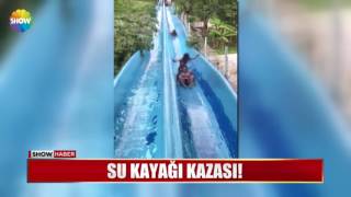 Su kayağı kazası!