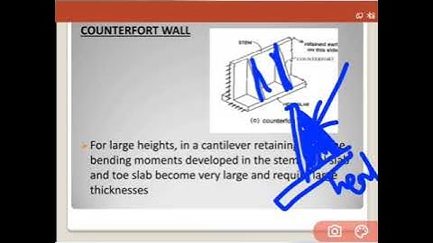 KTU B.tech S6 CE DCS2 Module 3 - Retaining wall and types
