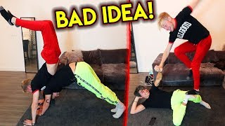 Trying the HARDEST YOGA POSES (Couples Edition) | Colby Brock