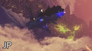 Xenoblade Chronicles Definitive Edition Cutscene 128 Flying Into The Mechonis Japanese