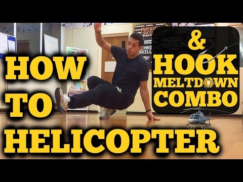 Helicopter Tutorial | Bboy Footwork Tutorial | How to Breakdance | Footwork Basics #bboyfootwork