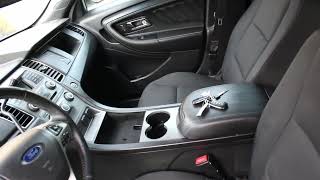 2015 Ford Taurus Police Interceptor - 3.7 Liter - AWD - Probation Department Vehicle. Police Interceptor Ford Taurus