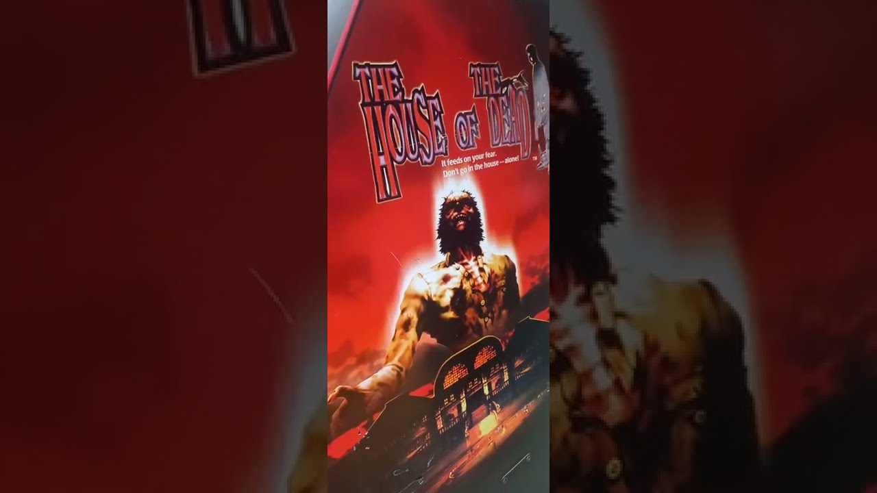 Original Sega House of the Dead Mirrored Arcade Cabinet