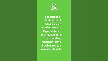 Handling File Uploads in Node.js