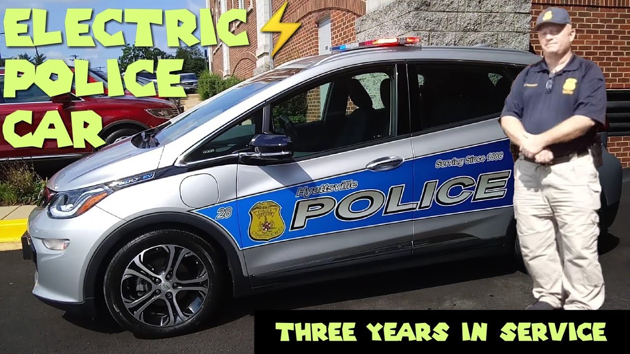 Electric Police Car An Officer's Experience after 3 Years of Driving a Chevrolet Bolt Duty