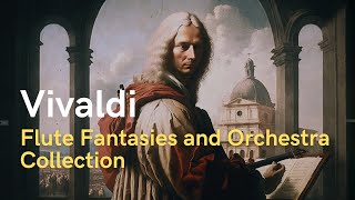 Antonio Vivaldi - Magical Flute and Orchestra Collection | Baroque music & AI art | Music for brain