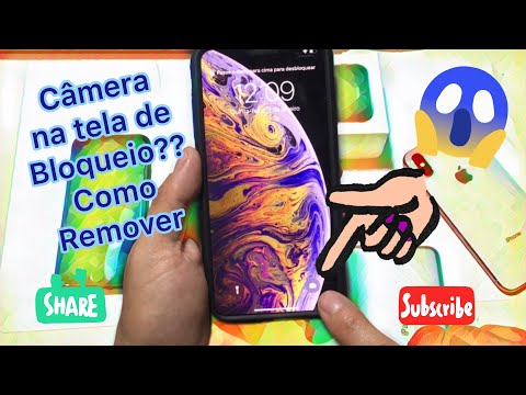 Vídeo: Como você coloca a câmera na tela de bloqueio do iPhone?