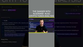 The Danger With Algorand 💀 ALGO Crypto Token Analysis
