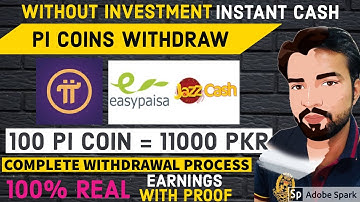 Pi Coin Withdraw in Pakistan Easypaisa/Jazzcash WITHOUT INVESTMENT | Complete Withdrawal Process