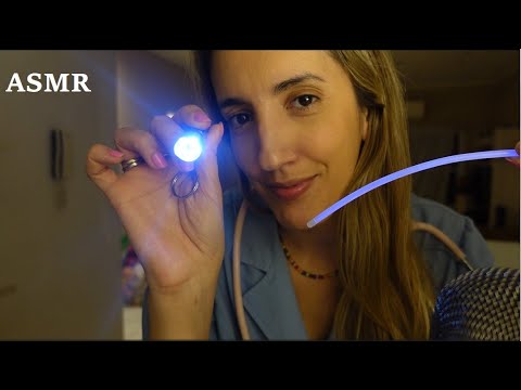 ASMR Doctora de Guardia - Chequeo Completo en soft spoken