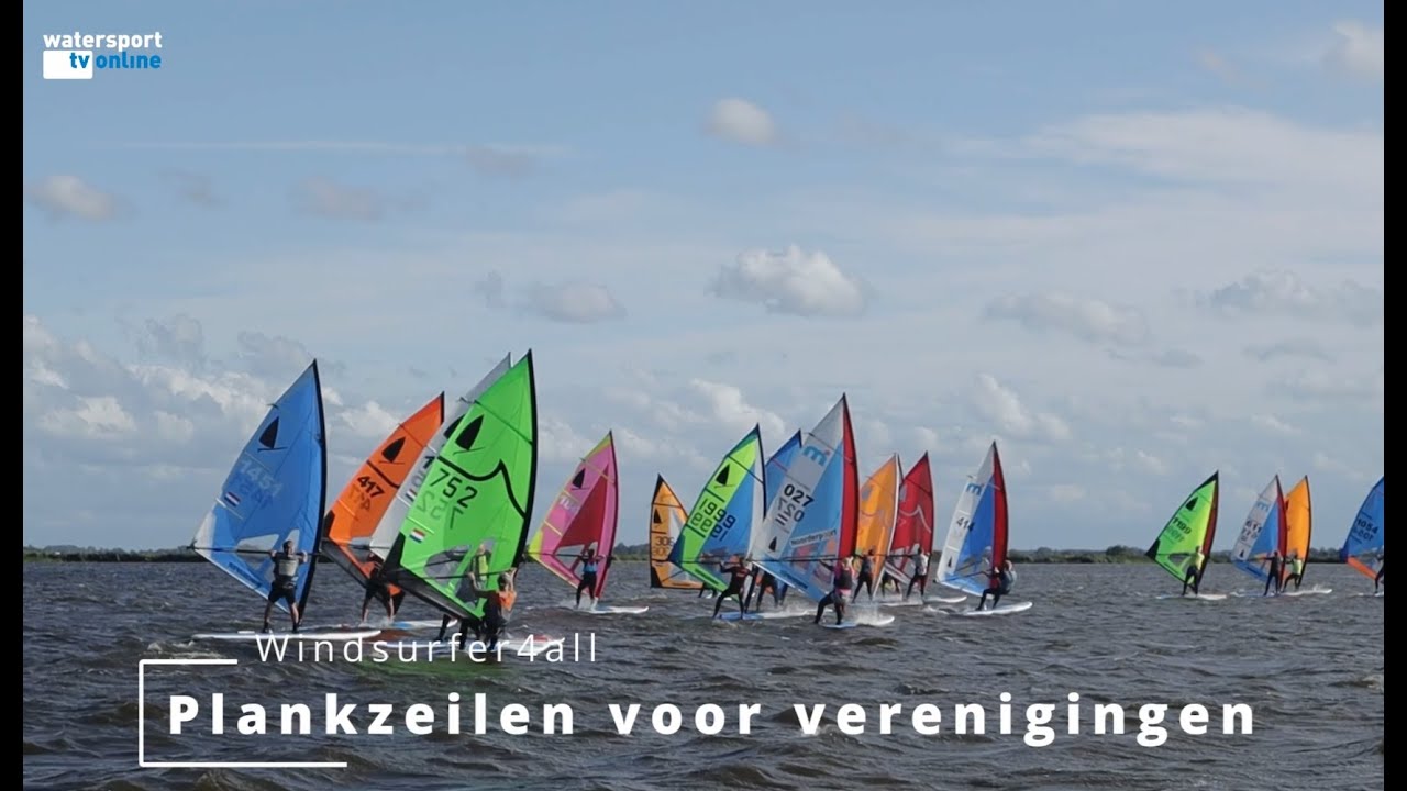 Plankzeilen voor verenigingen van start met Windsurfer4All