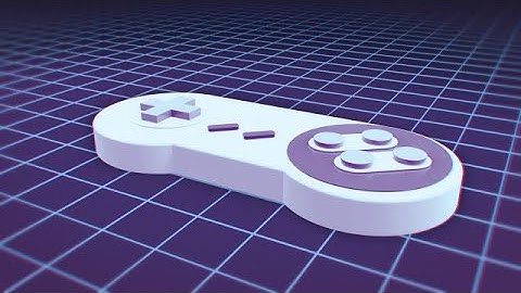 Retro Gamepad Logo After Effects Templates