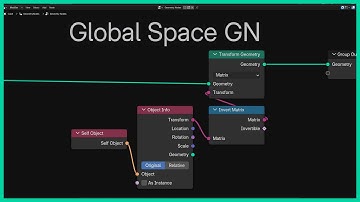 How to make Geometry Nodes Global Space
