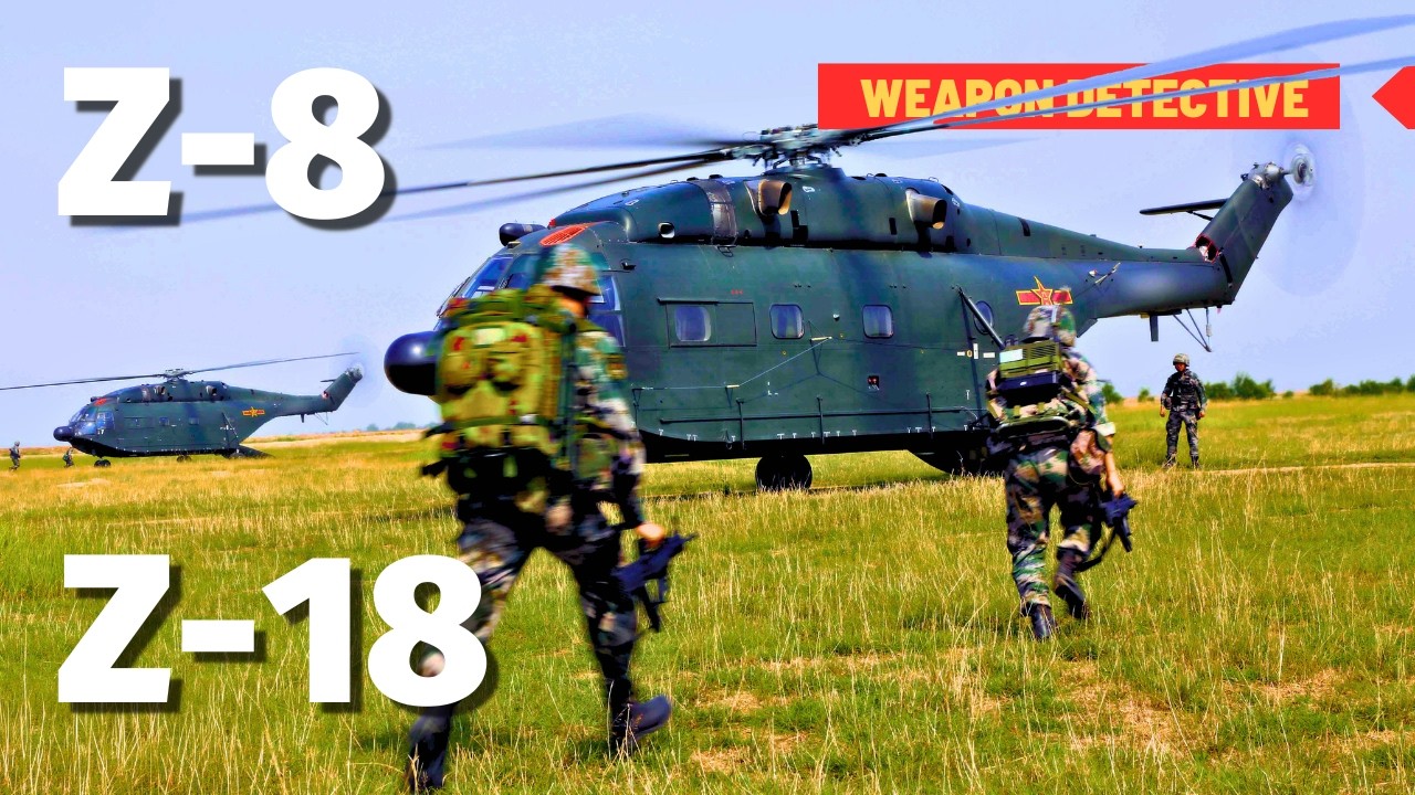 Changhe Z-8 & Z-18 | The cornerstone of the modern Chinese helicopter industry