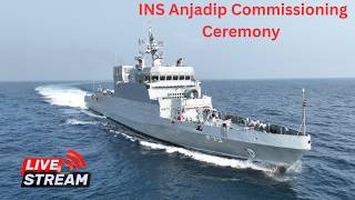 #Live INS Anjadip Commissioning Ceremony Chennai Courtesy Indian Navy Vizag Vision