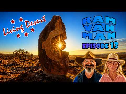RAM VAN MAN The Living Desert Broken NSW. Off Grid Caravanning Adventure in Australia Episode 13