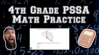 4th Grade PSSA Math Help - Using a Protractor to Measure an Obtuse Angle