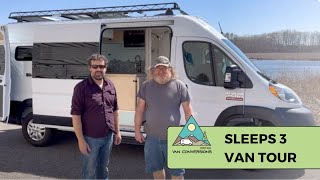 🚐 Sleep 3, Dine 3, and More in a Ram ProMaster 2500 | Van Tour 🚐 Sleep 3, Dine 3, and More in a Ram ProMaster 2500 | Van Tour