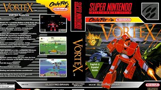 Vortex | SNES gameplay 4K