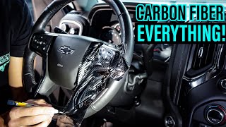 Customize Your Interior with Carbon Fiber!