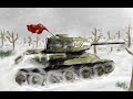 El T-34 es un tanque mediano de fabricación soviética.