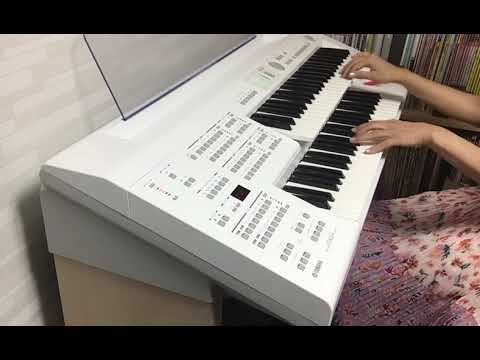 鏡のドレス　(酒井法子)    ☆  エレクトーン で弾いてみました ♪