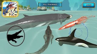 Crocodile Simulator Beach Hunt Beast Of Ocean - Android Gameplay screenshot 2