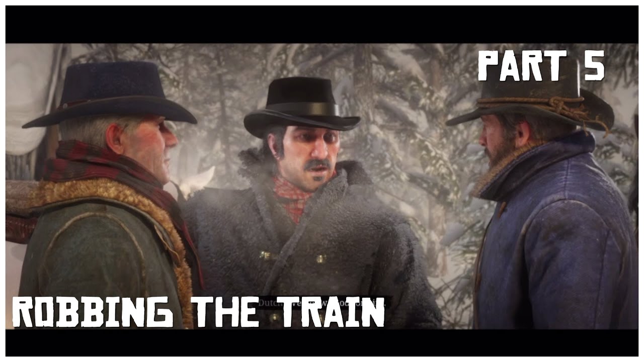 Red Dead Redemption 2 part 5 :Robbing the train - YouTube