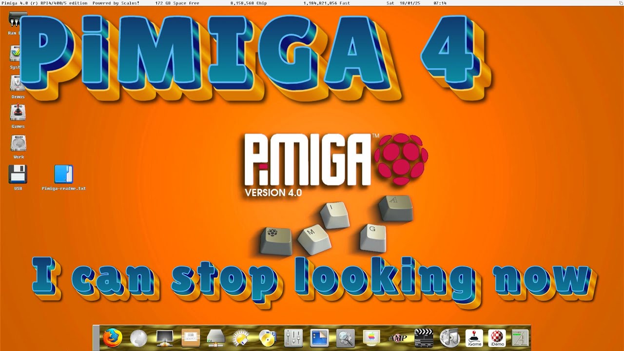 PiMIGA 4 | The Best Amiga Emulator | 1000s of Apps, Games, Demos, Full Amiga OS and More | 