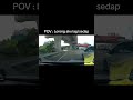 Onwer dashcam hampir dihimpit oleh kereta Bezza yang pancung dari lorong kanan