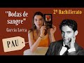 “Bodas de Sangre” de García Lorca | Lectura PAU Madrid 2º Bach | Lengua castellana y Literatura
