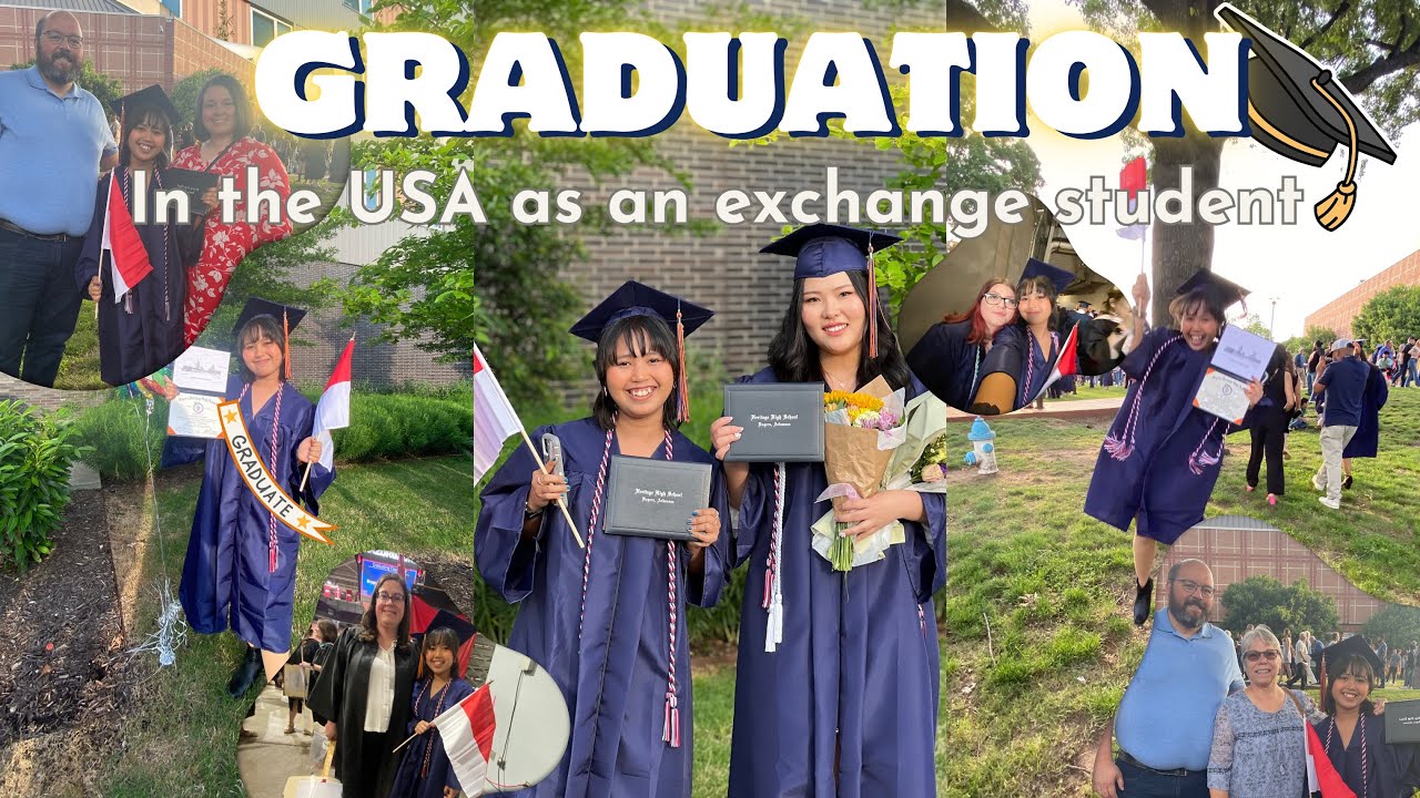 GRADUATION IN THE USA🇺🇸 the class of 2024🥳 grad party 💃🎈 🪩 - YouTube