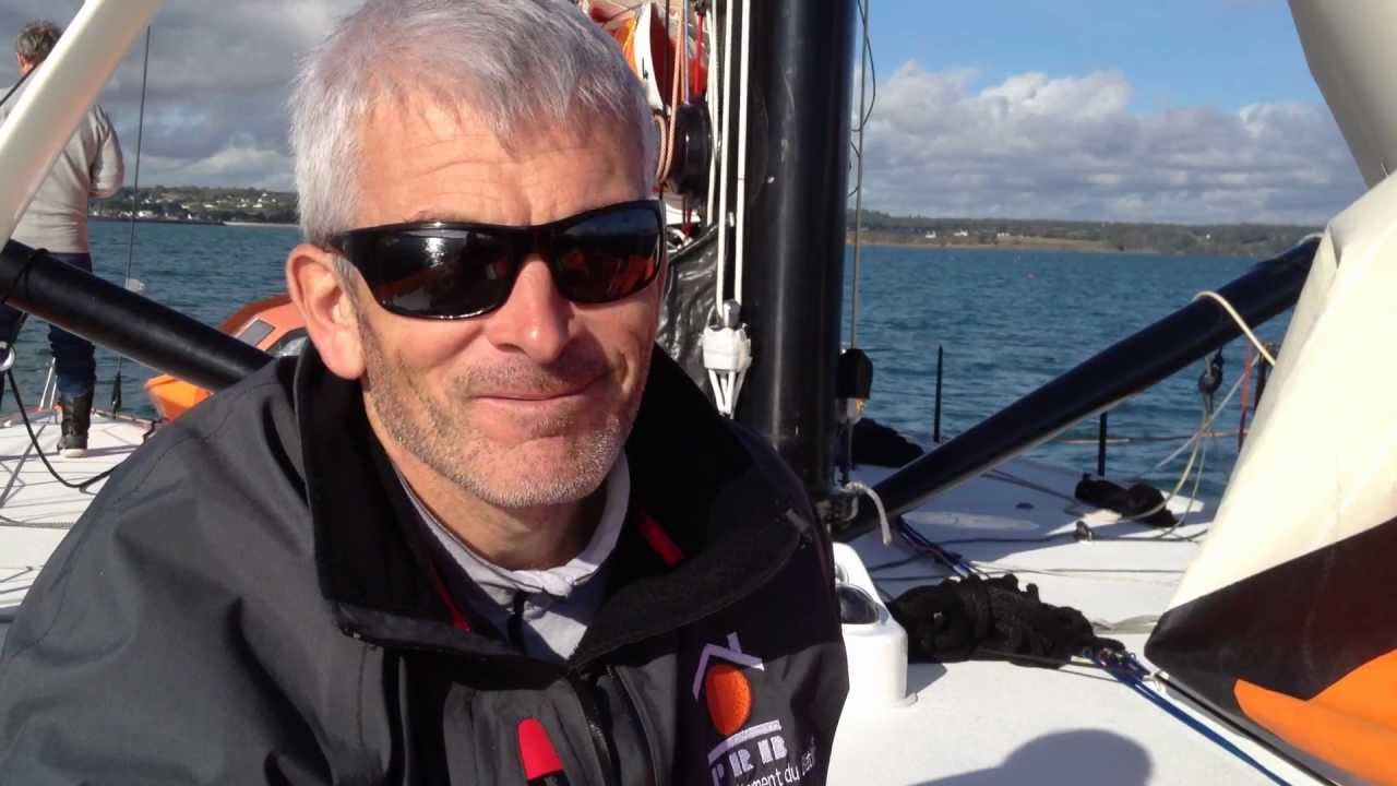 Vincent Riou skipper de PRB fait le bilan de son dernier stage - Vendée Globe 2012-2013