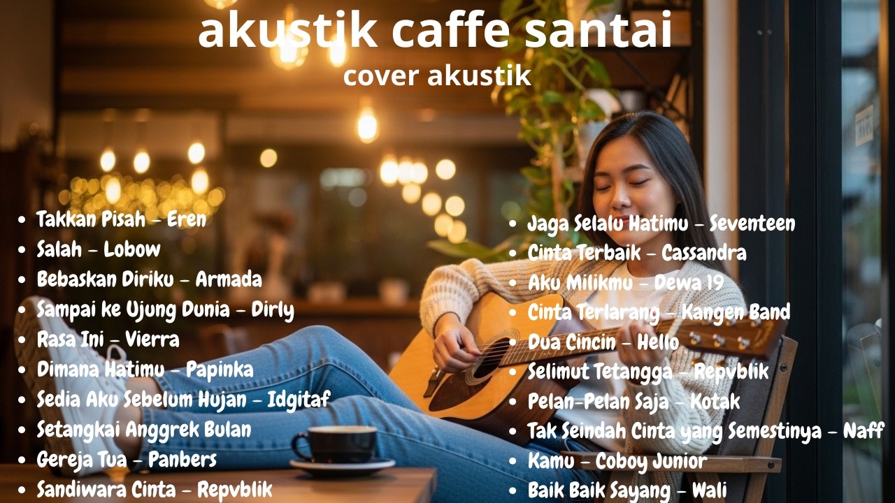 Cafe Acoustic Paradise 2026 – Lagu Chill & Relaxing Terbaik