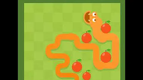 Speedrun (25 Apples): Google Snake Game (5 Apples, Small Map, Turtle Speed)