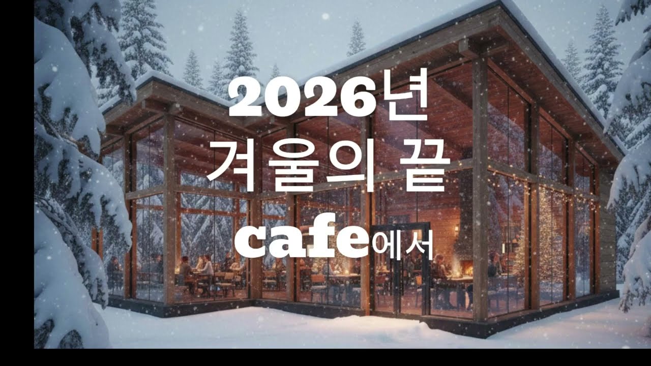 지브리 감성 겨울 밤 카페 🌙 몽환적인 재즈 & 눈 내리는 밤, 따뜻한 힐링 음악 (Ghibli Winter Cafe Jazz)#겨울카페 #눈오는날 #몽환적인음악 #재즈플레이리스트