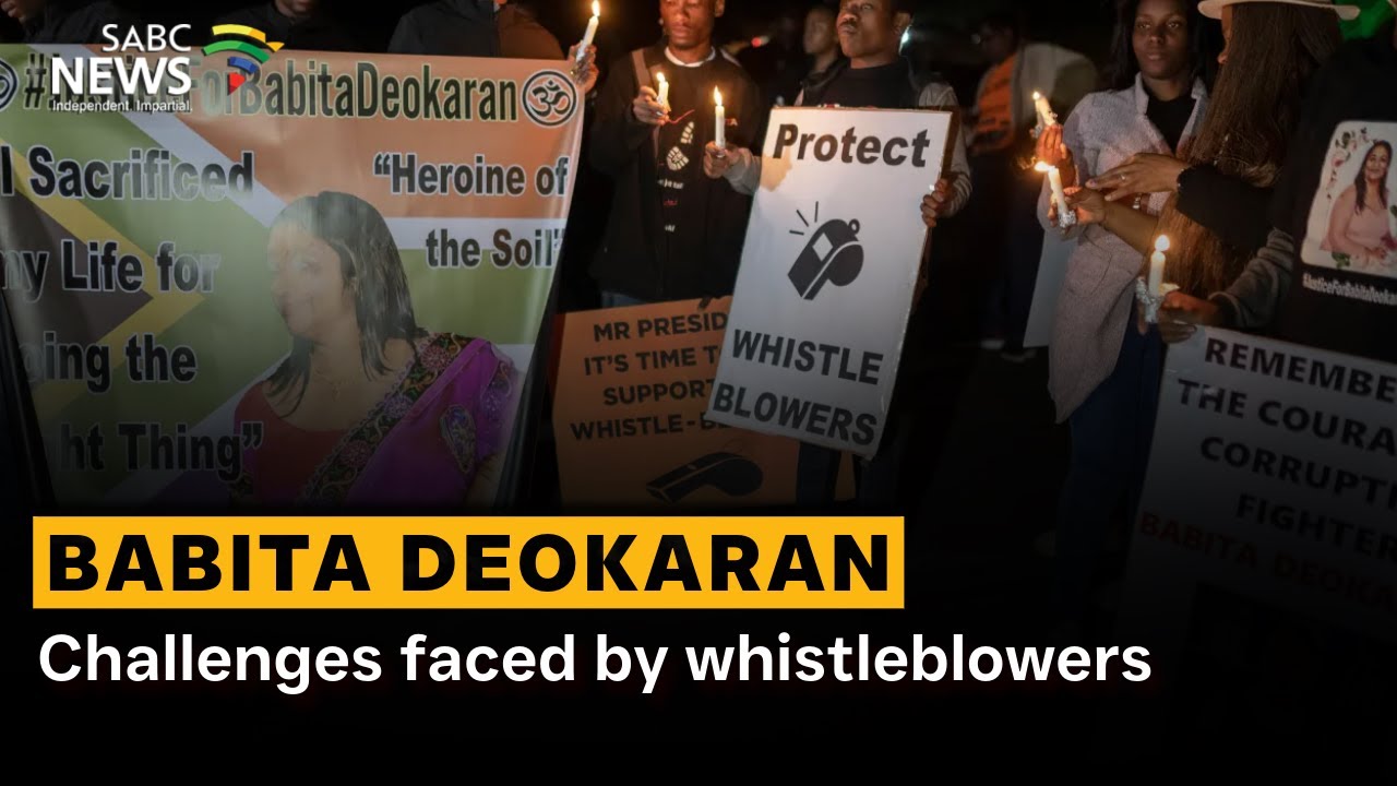 Babita Deokaran | Wits governance expert weighs in on ongoing challenges faced by whistleblowers